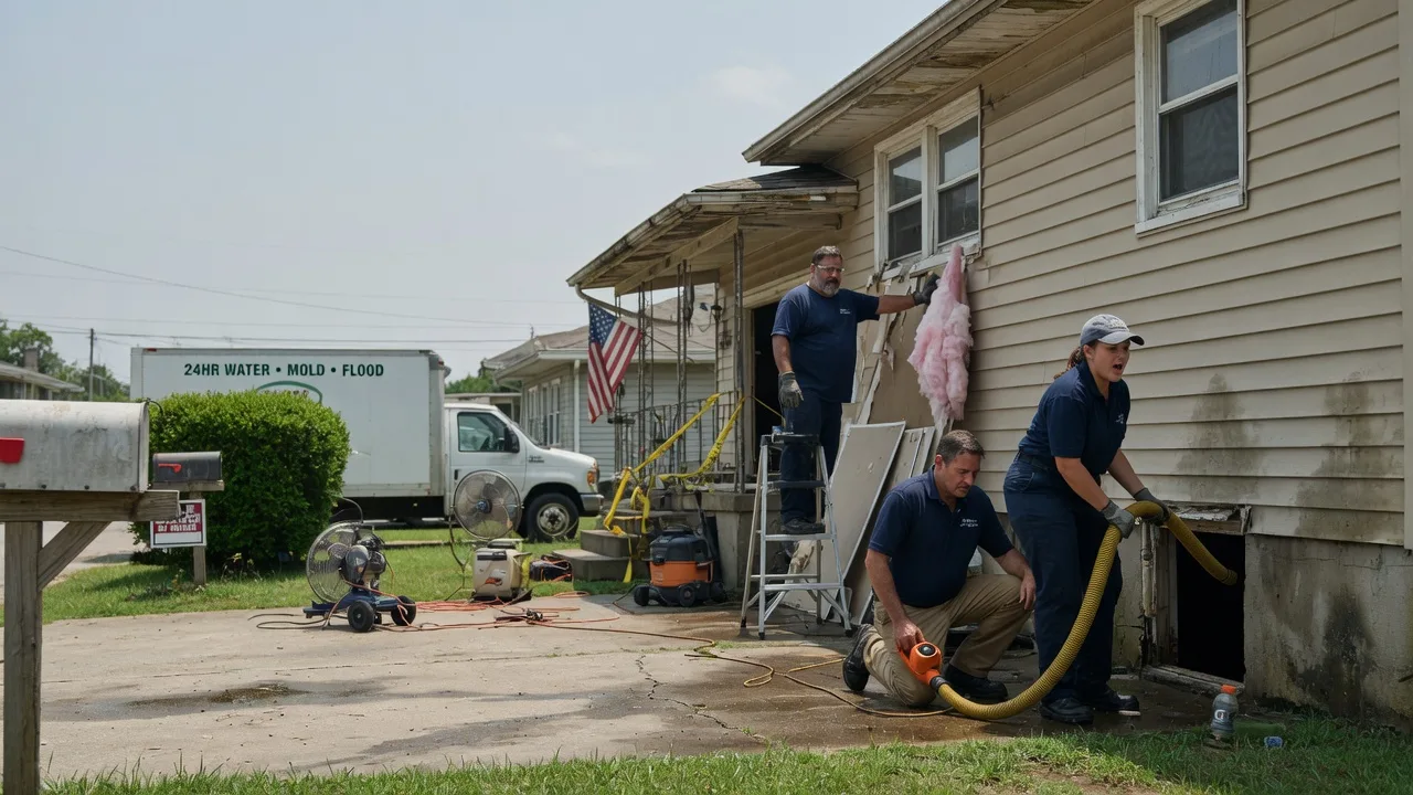 Water Damage Repair in Oxford, AR near me